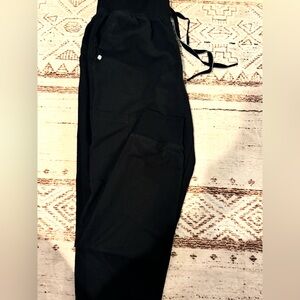 Jaanuu Black 5-pocket scrub Jogger Pants